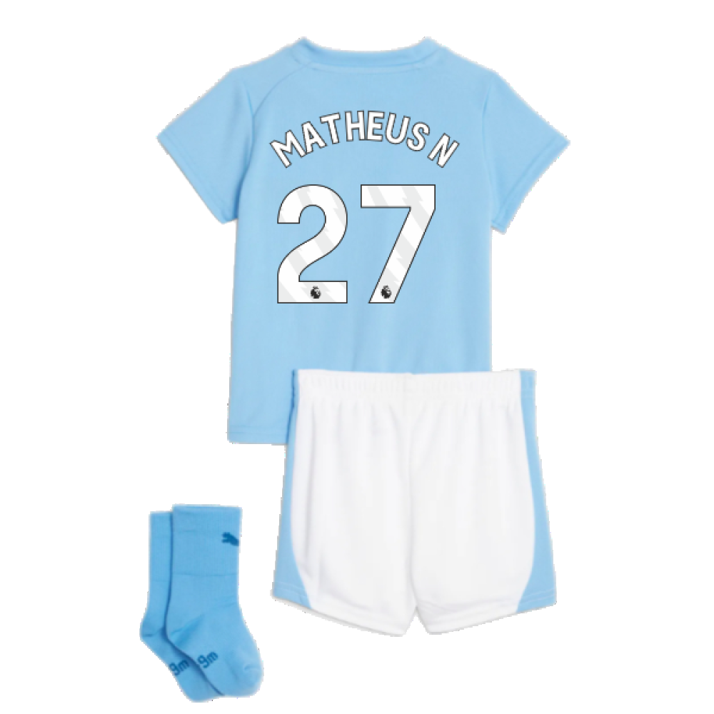 2023-2024 Man City Home Baby Kit (Matheus N 27)