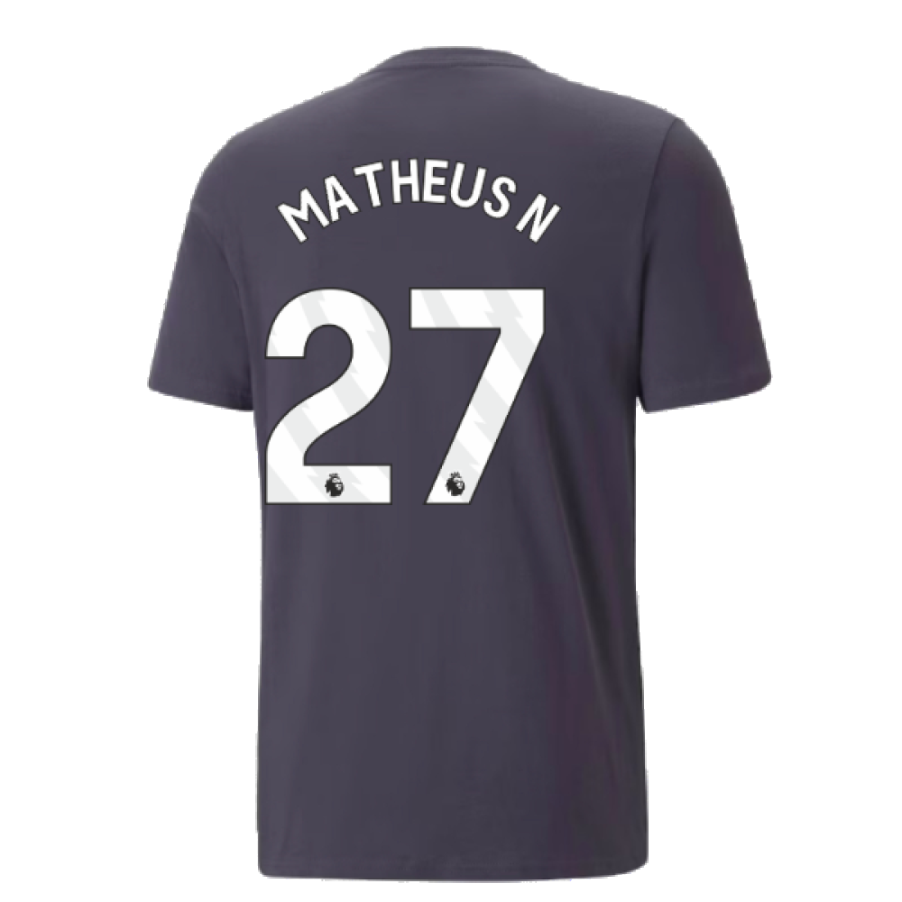 2023-2024 Man City FtblCore AOP Tee (Dark Navy) (Matheus N 27)