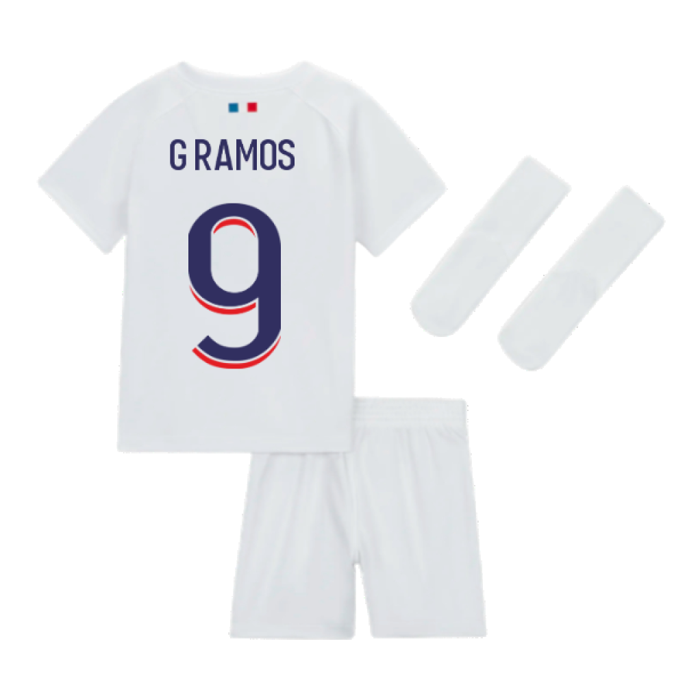 2023-2024 PSG Away Baby Kit (G Ramos 9)