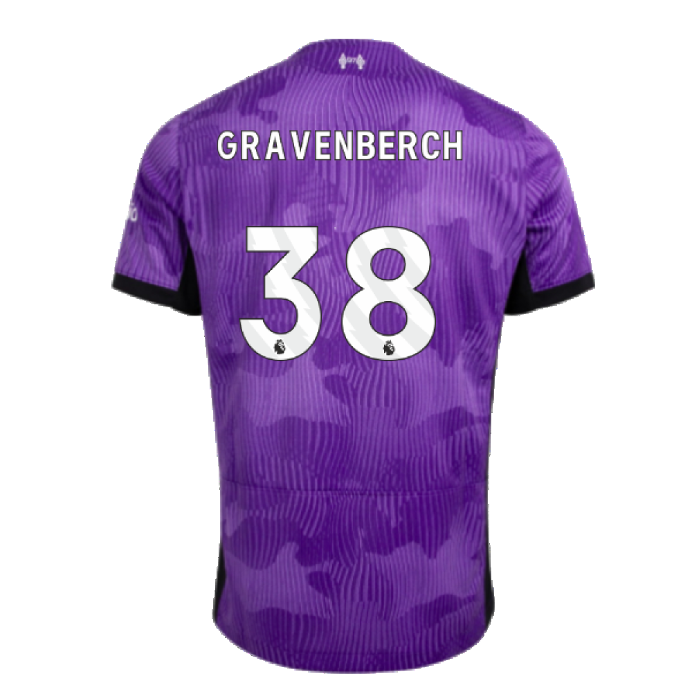 2023-2024 Liverpool Third Mini Kit (Gravenberch 38)