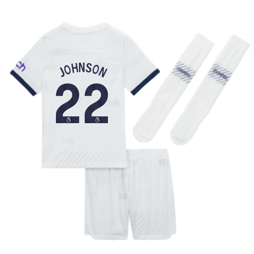 2023-2024 Tottenham Home Mini Kit (Johnson 22)