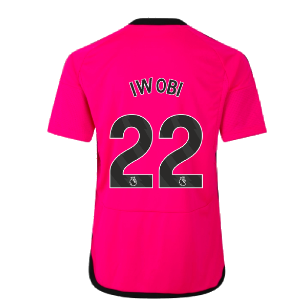 2023-2024 Fulham Away Shirt (Kids) (Iwobi 22)