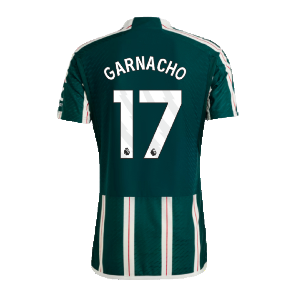 2023-2024 Man Utd Authentic Away Shirt (Garnacho 17)