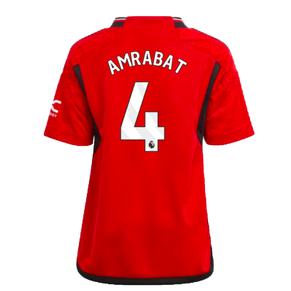 2023-2024 Man Utd Home Mini Kit (Amrabat 4)