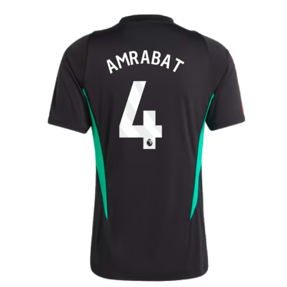 2023-2024 Man Utd Training Jersey (Black) (Amrabat 4)