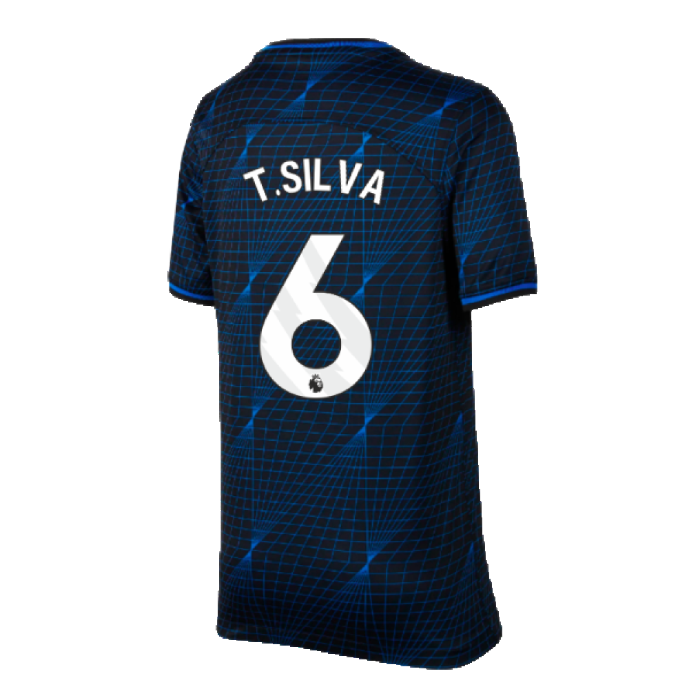 2023-2024 Chelsea Away Shirt (Kids) (T.SILVA 6)