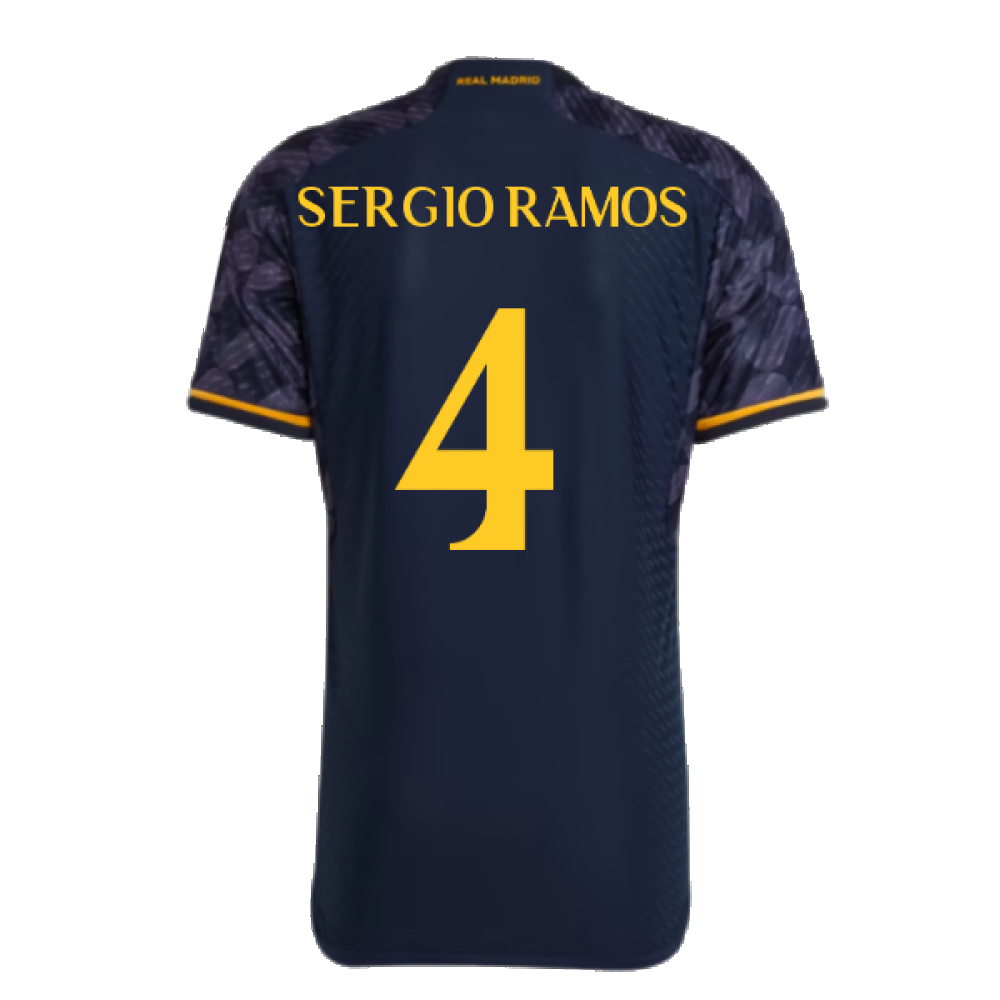 2023-2024 Real Madrid Authentic Away Shirt (Sergio Ramos 4)