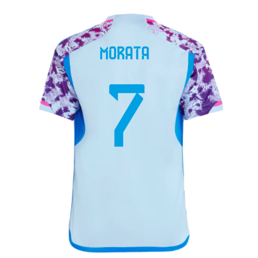 2023-2024 Spain Away Shirt (Kids) (Morata 7)