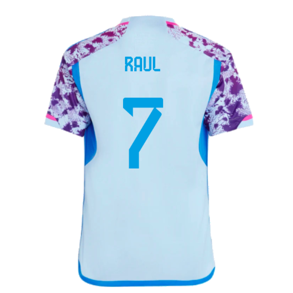 2023-2024 Spain Away Shirt (Kids) (Raul 7)