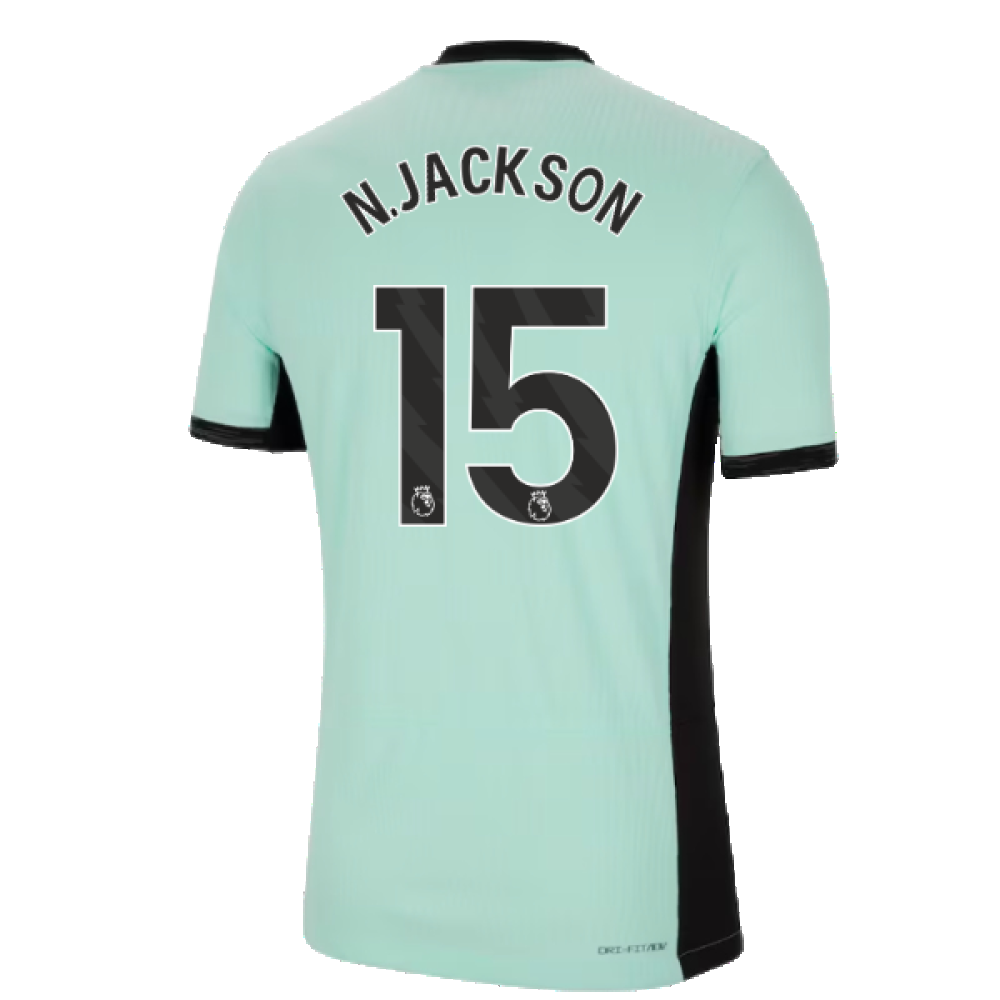 2023-2024 Chelsea Third Authentic Shirt (N.Jackson 15)