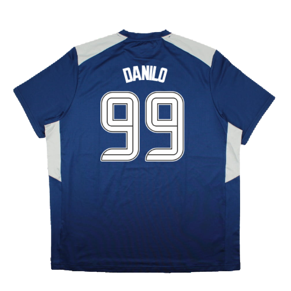 2023-2024 Rangers Coaches Match Day Tee (Blue) (Danilo 99)