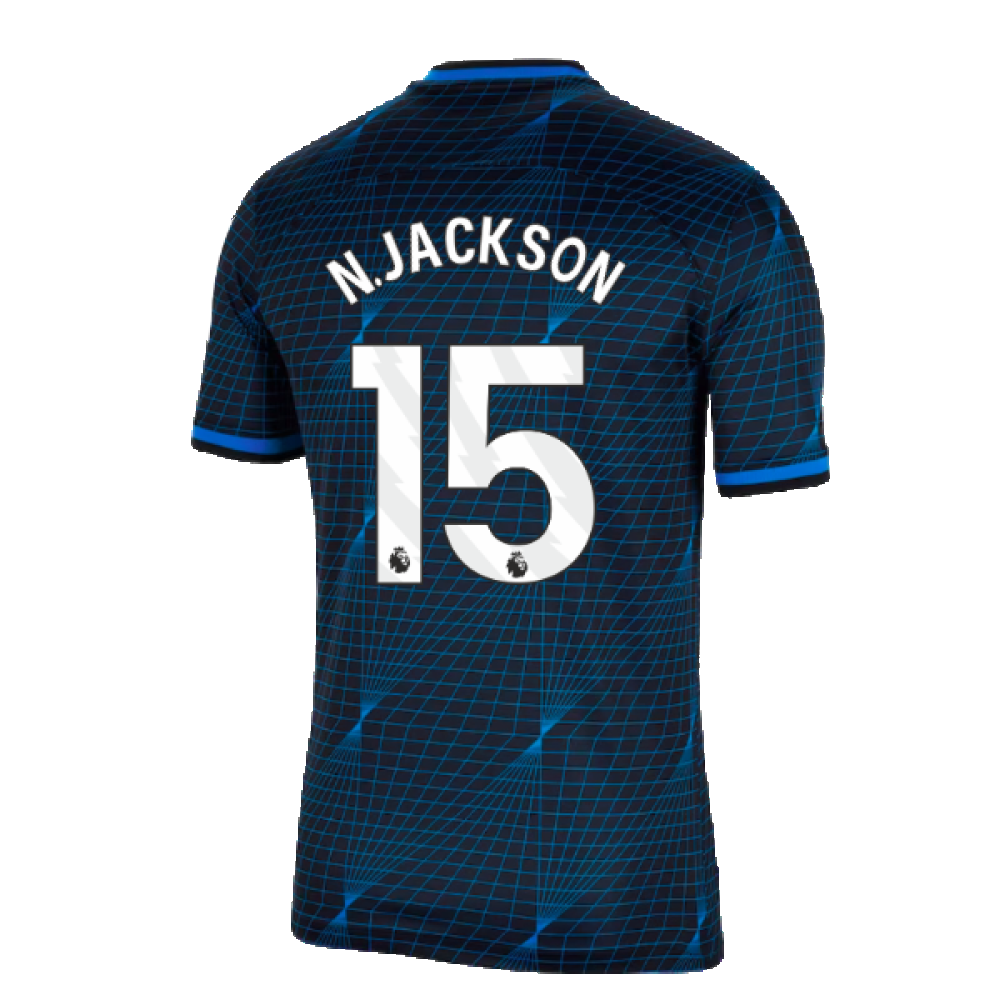 2023-2024 Chelsea Away Football Shirt (N.Jackson 15)