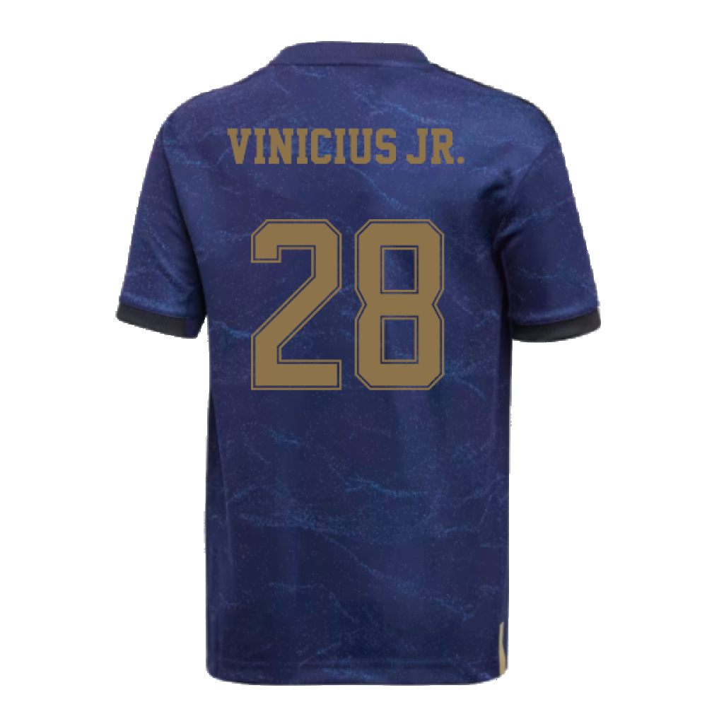 2019-2020 Real Madrid Away Youth Kit (Night Indigo) (VINICIUS JR. 28)