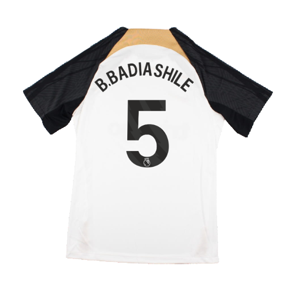 2023-2024 Chelsea Training Shirt (White) - Kids (B.BADIASHILE 5)