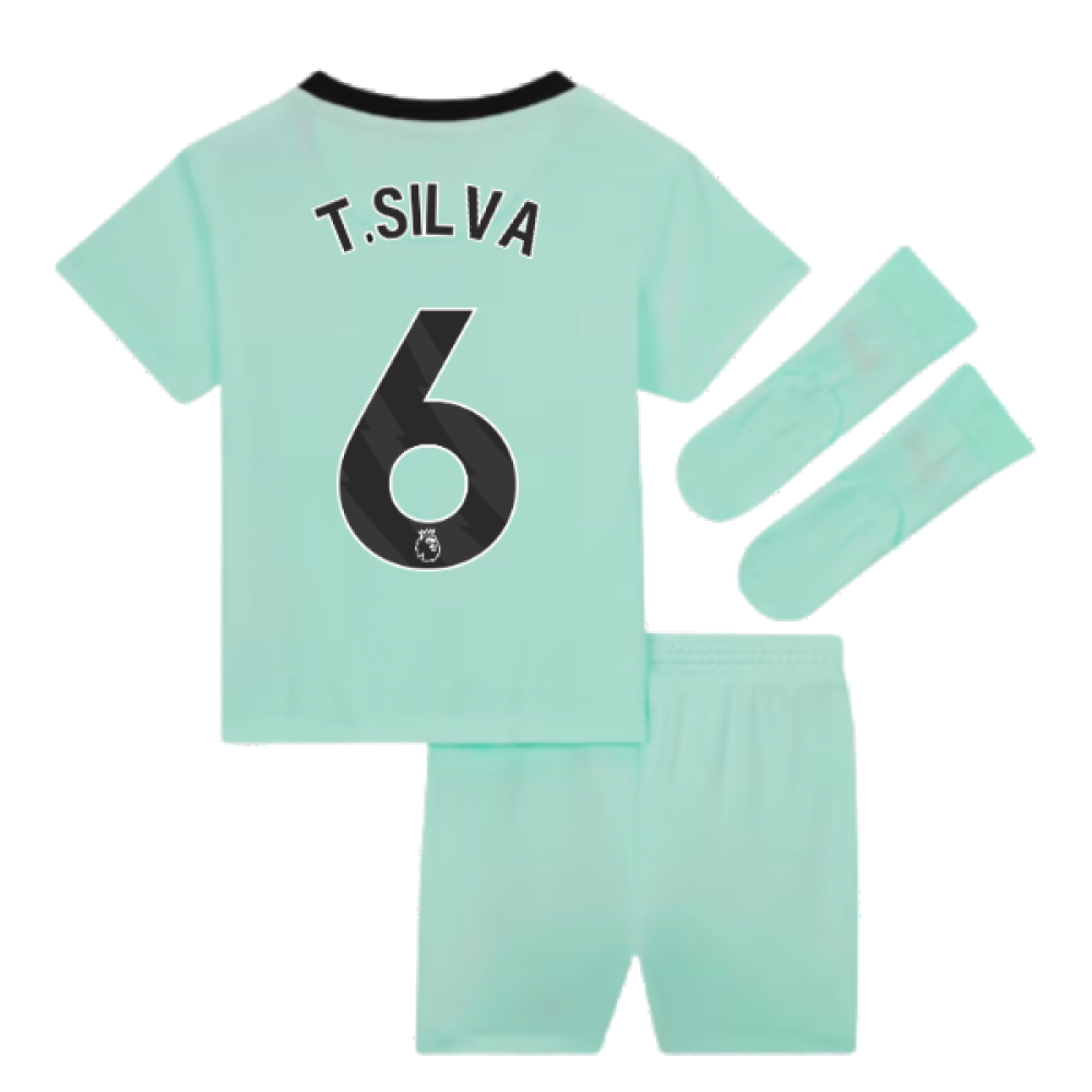 2023-2024 Chelsea Third Baby Kit (T.SILVA 6)