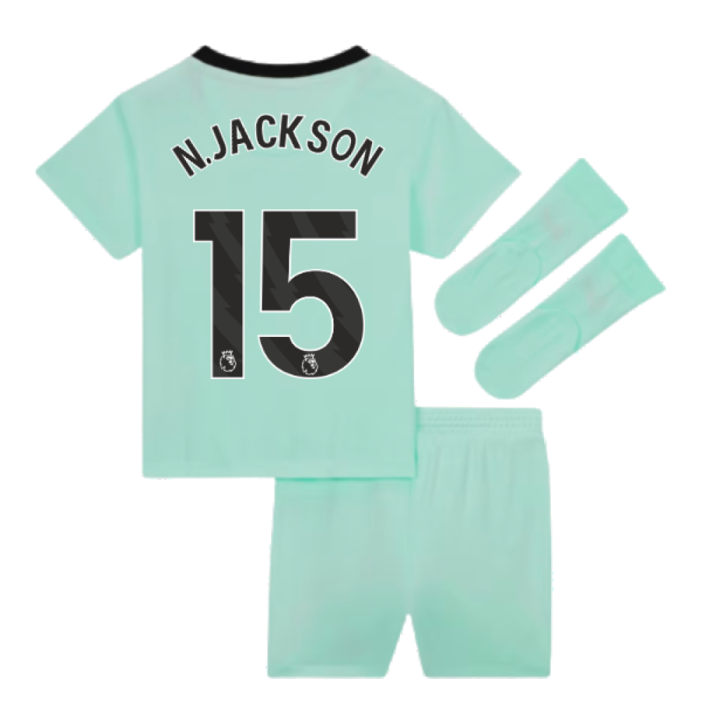 2023-2024 Chelsea Third Baby Kit (N.Jackson 15)