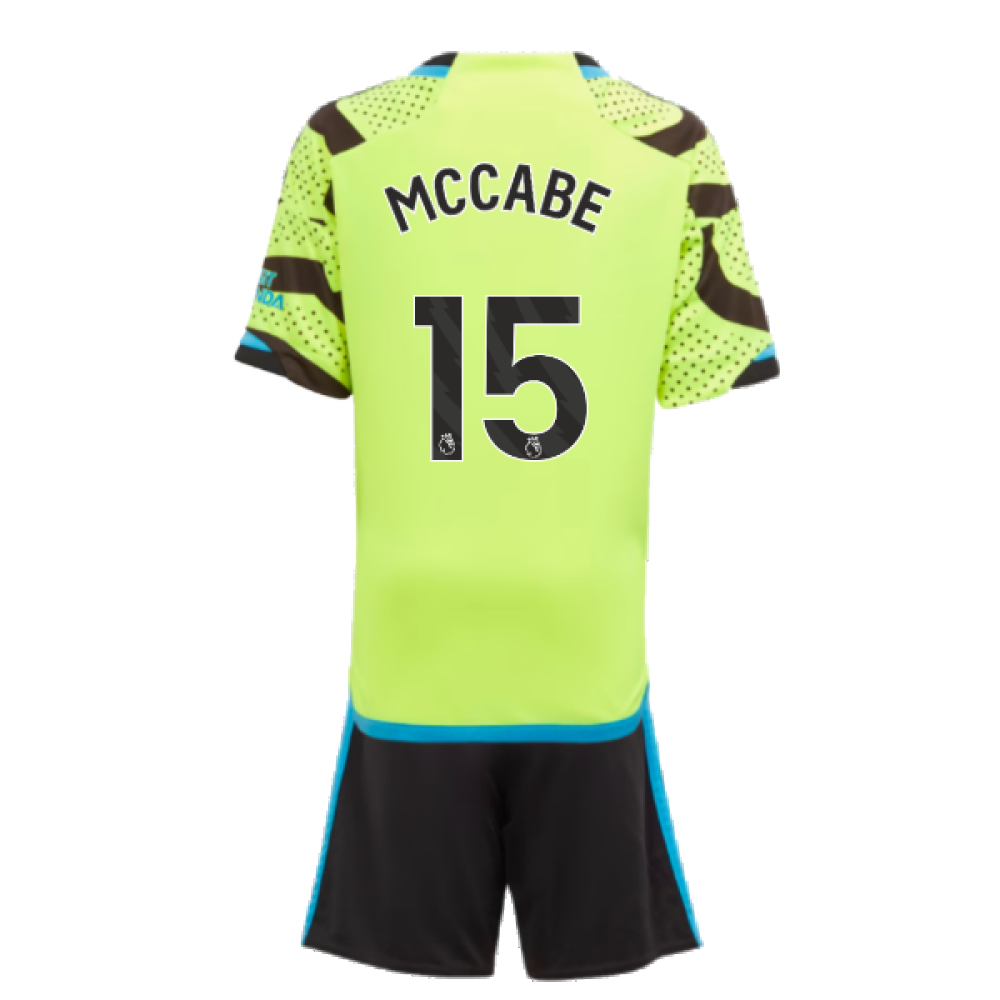 2023-2024 Arsenal Away Mini Kit (McCabe 15)