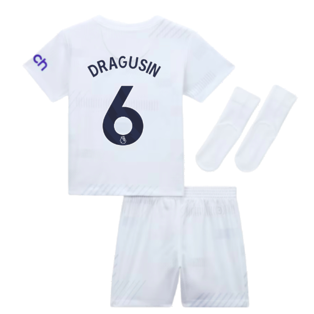 2023-2024 Tottenham Home Infants Baby Kit (Dragusin 6)