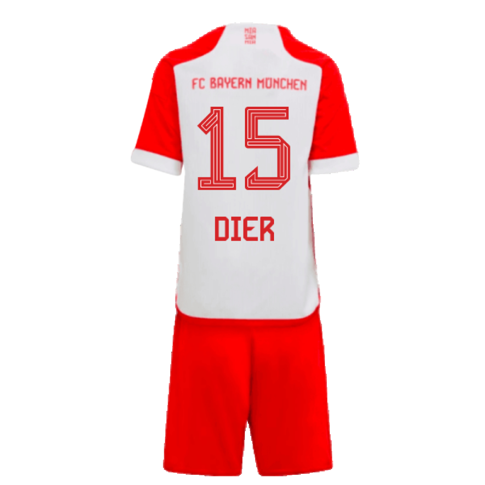 2023-2024 Bayern Munich Home Mini Kit (Dier 15)