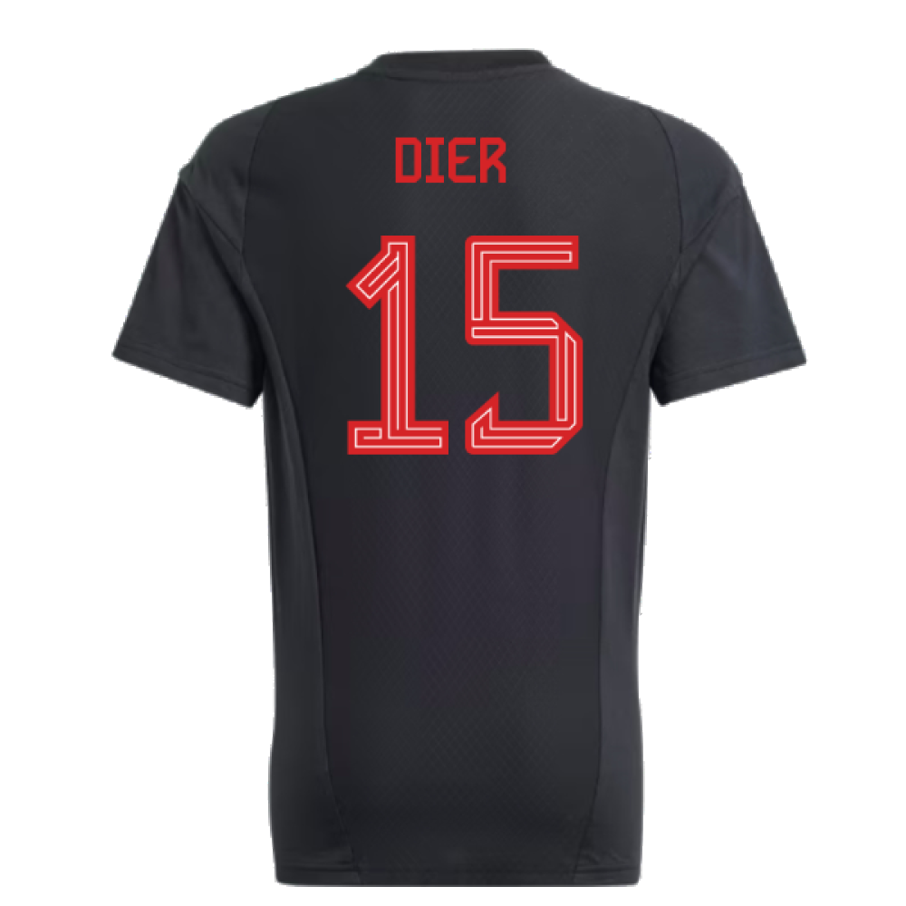 2023-2024 Bayern Munich Core Tee (Black) - Kids (Dier 15)