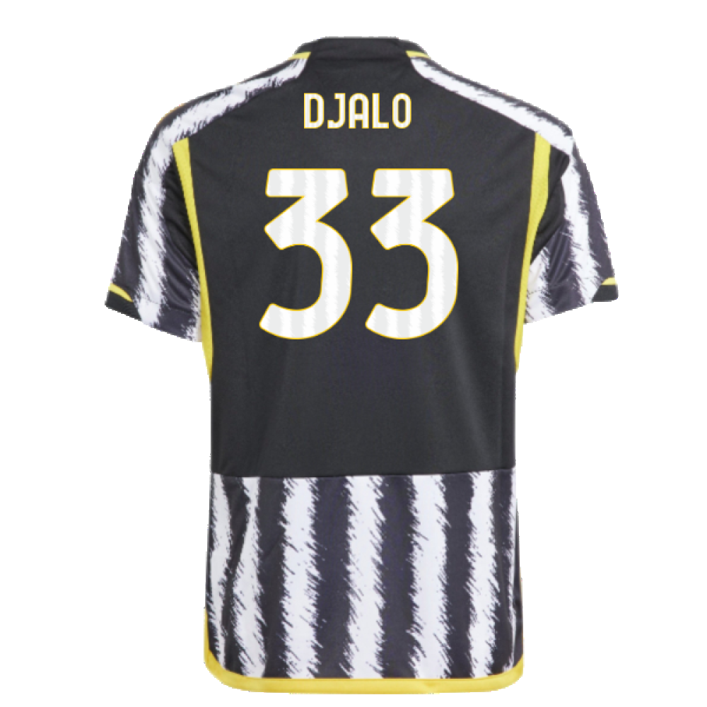2023-2024 Juventus Home Shirt (Kids) (Djalo 33)