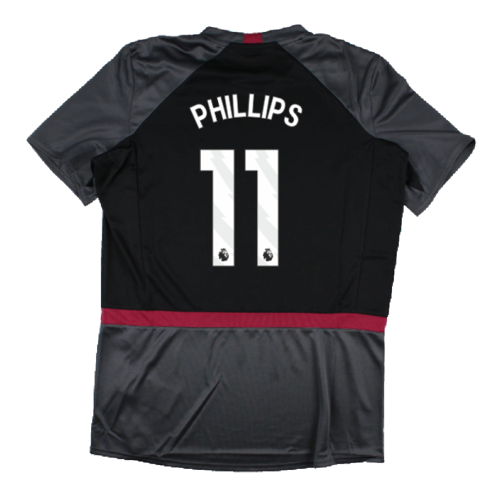 2023-2024 West Ham Training Jersey (Carbon) (Phillips 11)