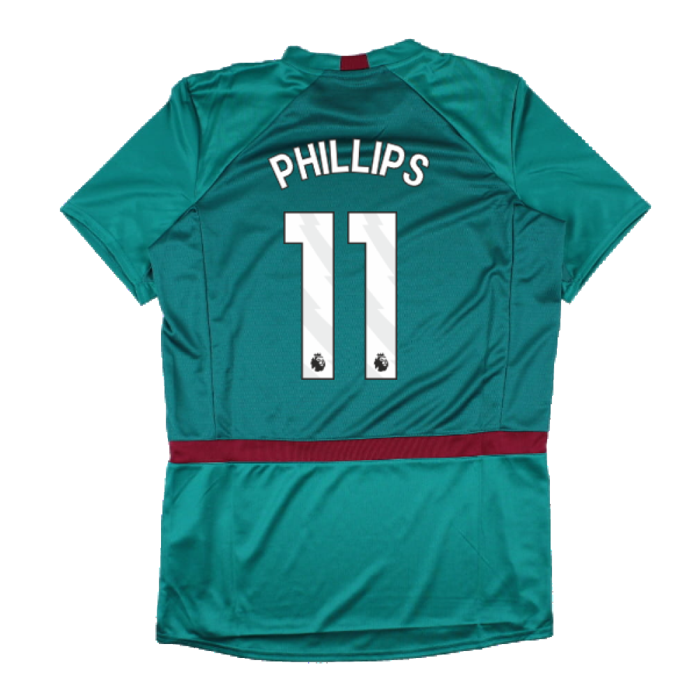 2023-2024 West Ham Training Jersey (Alexanderite) (Phillips 11)