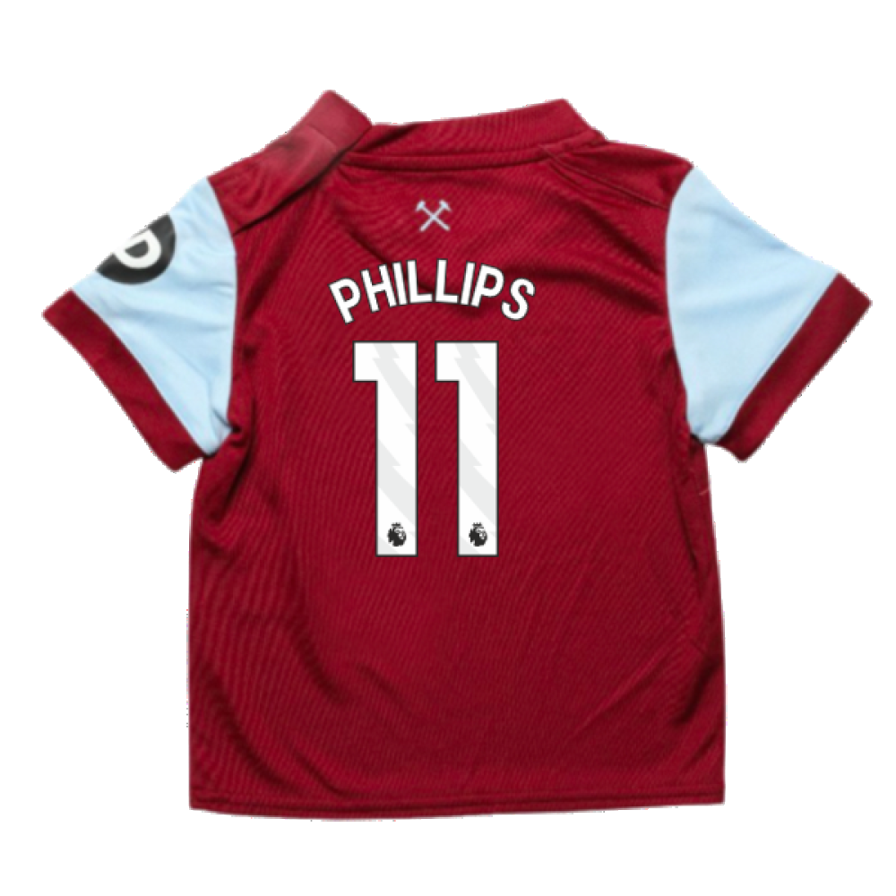 2023-2024 West Ham Home Baby Kit (Phillips 11)