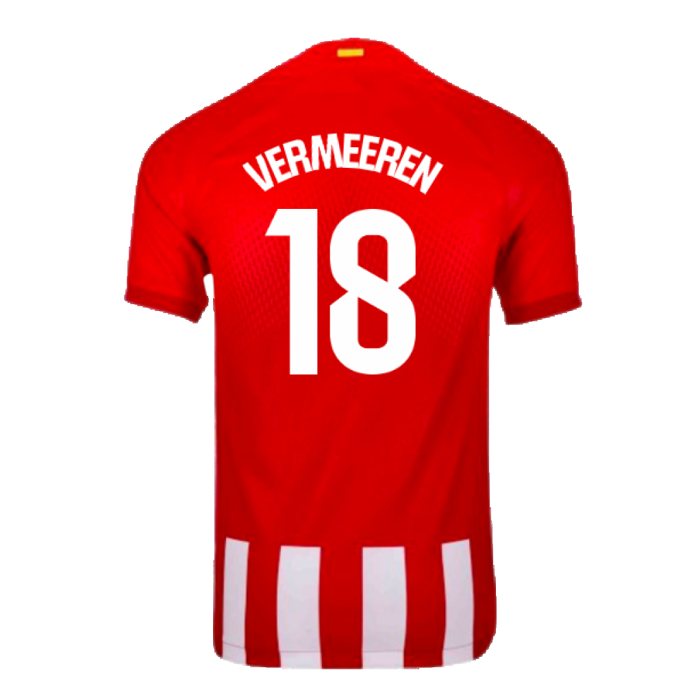 2023-2024 Atletico Madrid Home Shirt (Vermeeren 18)