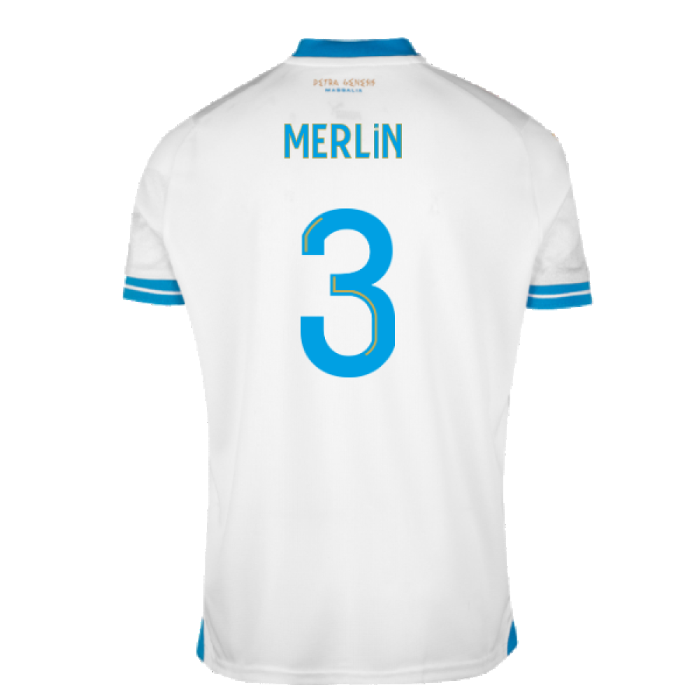 2023-2024 Marseille Home Shirt (Kids) (Merlin 3)