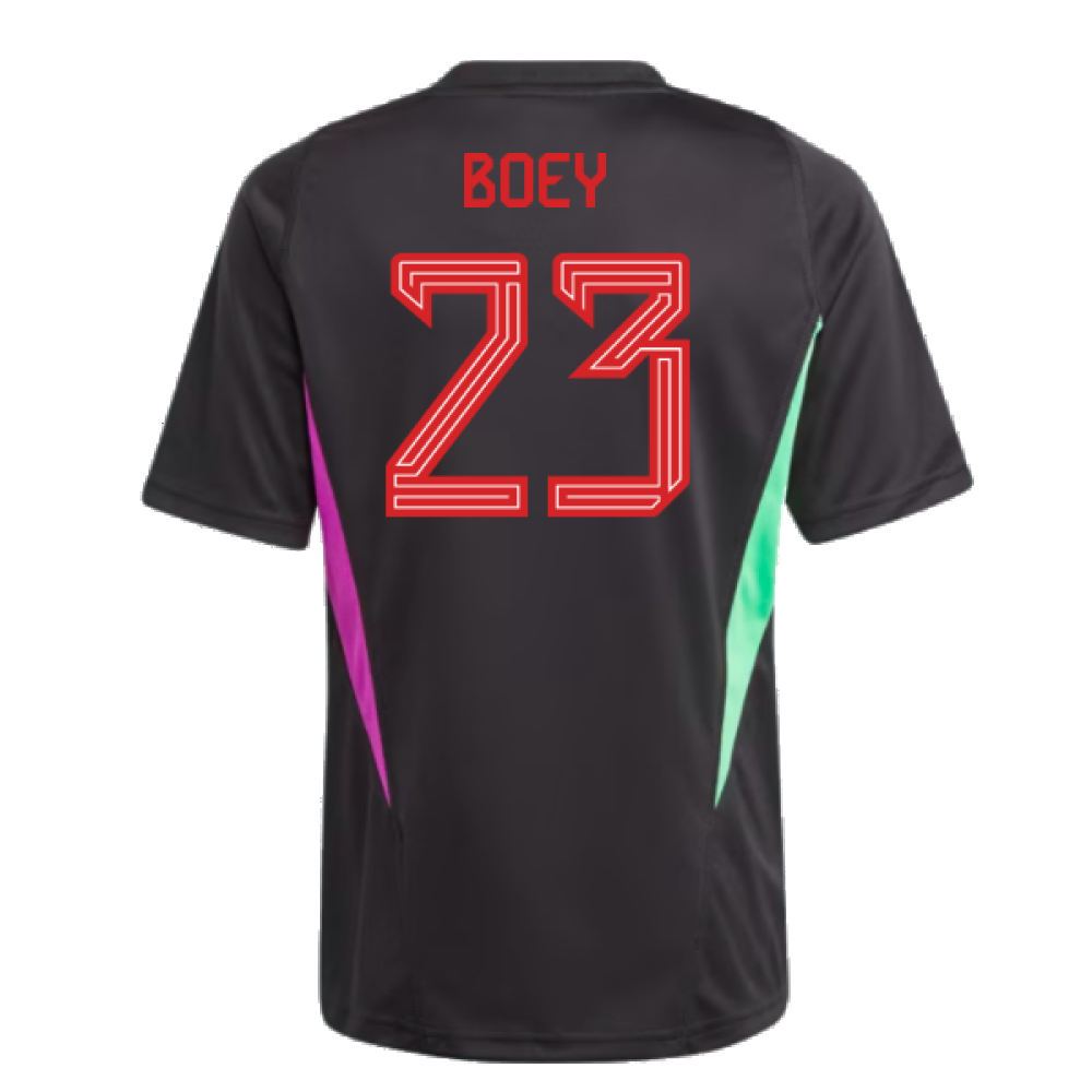 2023-2024 Bayern Munich Training Shirt (Black) - Kids (Boey 23)