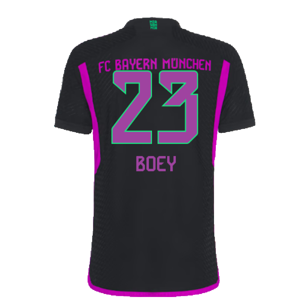 2023-2024 Bayern Munich Authentic Away Shirt (Boey 23)