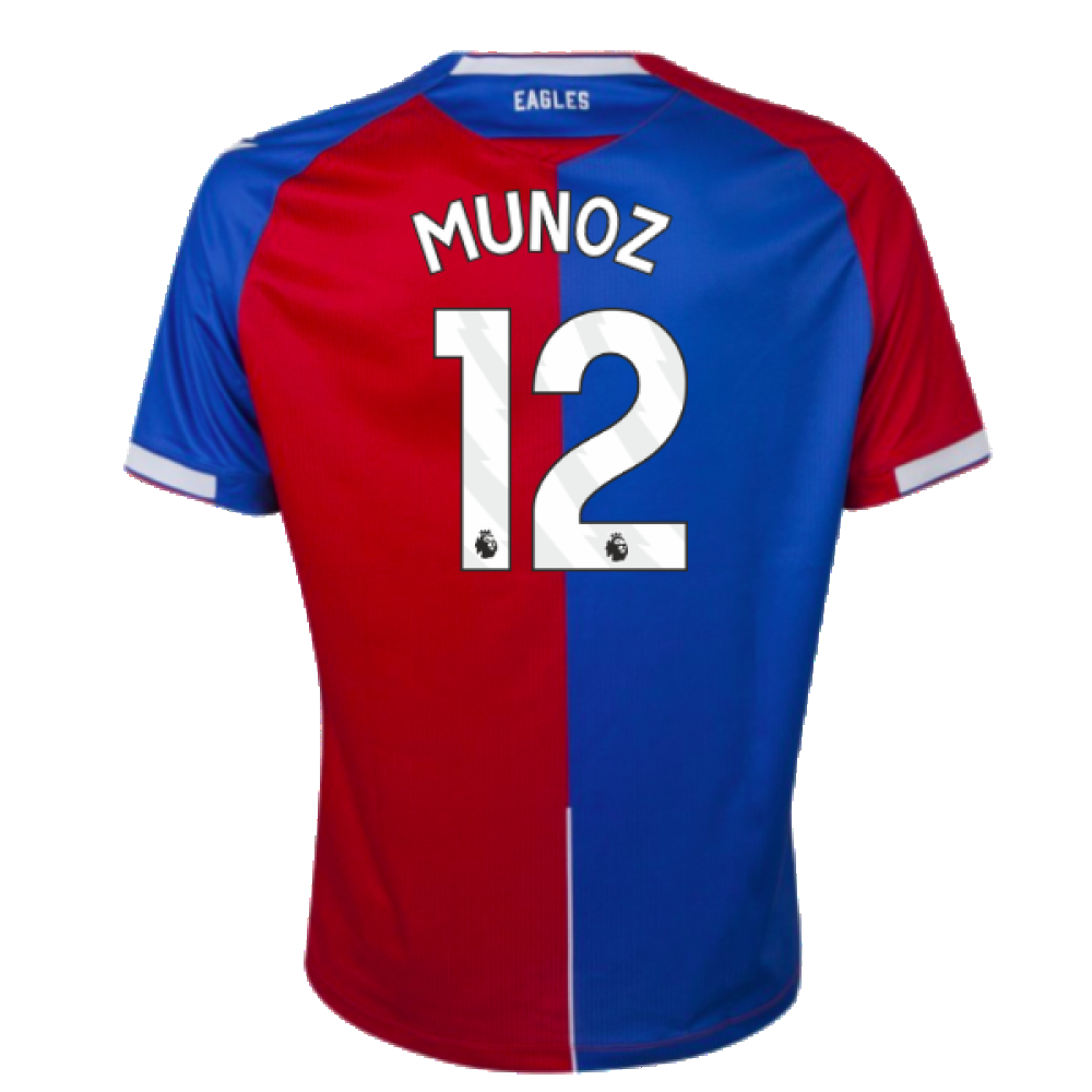 2023-2024 Crystal Palace Home Shirt (Kids) (MUNOZ 12)