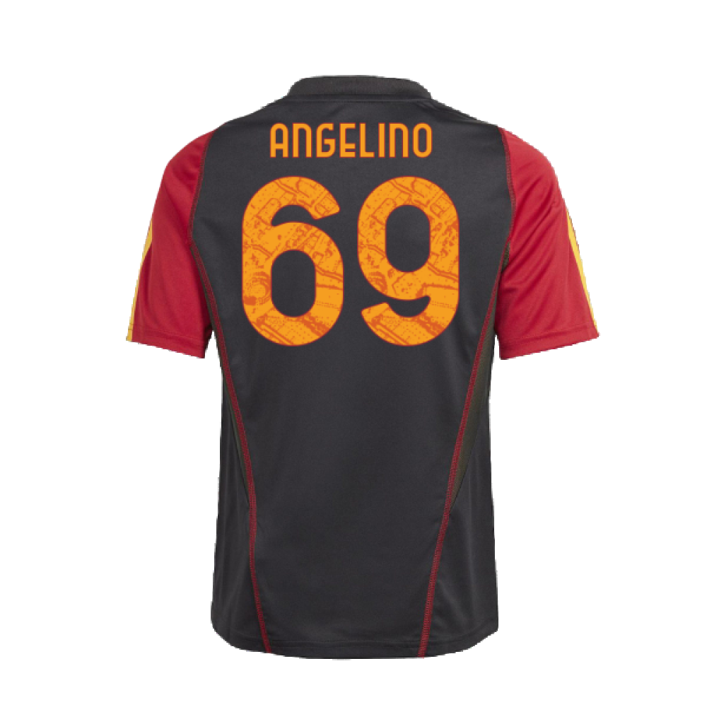 2023-2024 Roma Training Jersey (Black) - Kids (Angelino 69)