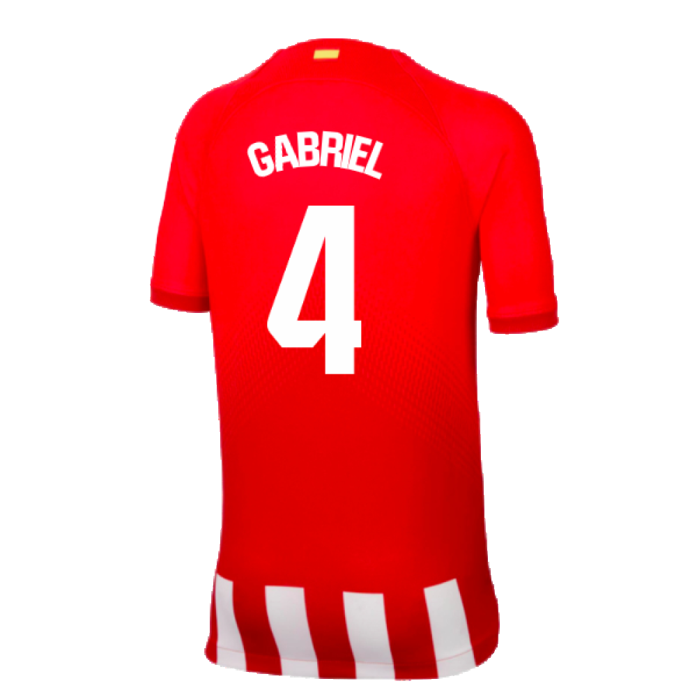 2023-2024 Atletico Madrid Home Shirt (Kids) (Gabriel 4)