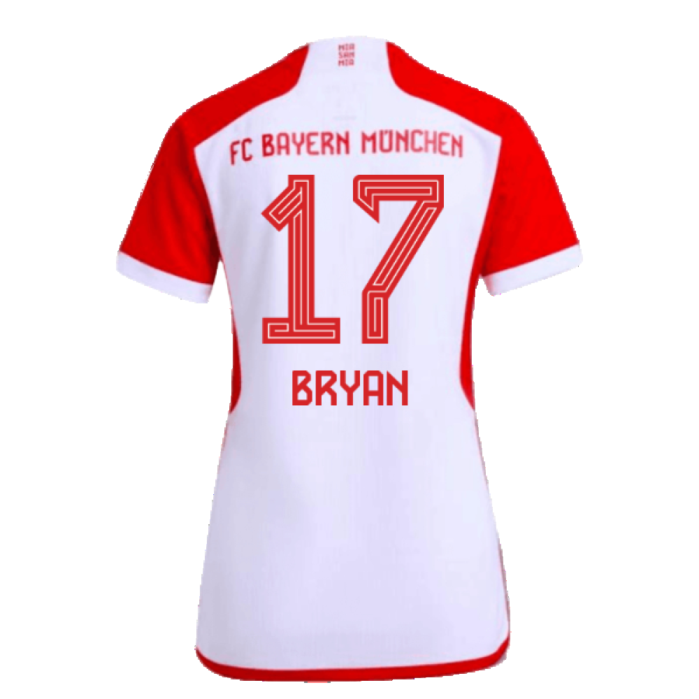 2023-2024 Bayern Munich Home Shirt (Ladies) (Bryan 17)