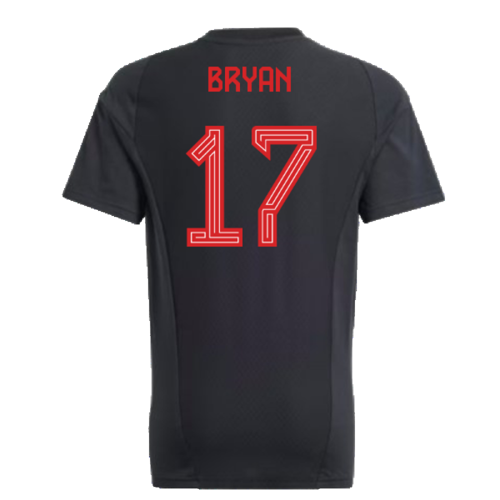 2023-2024 Bayern Munich Core Tee (Black) (Bryan 17)