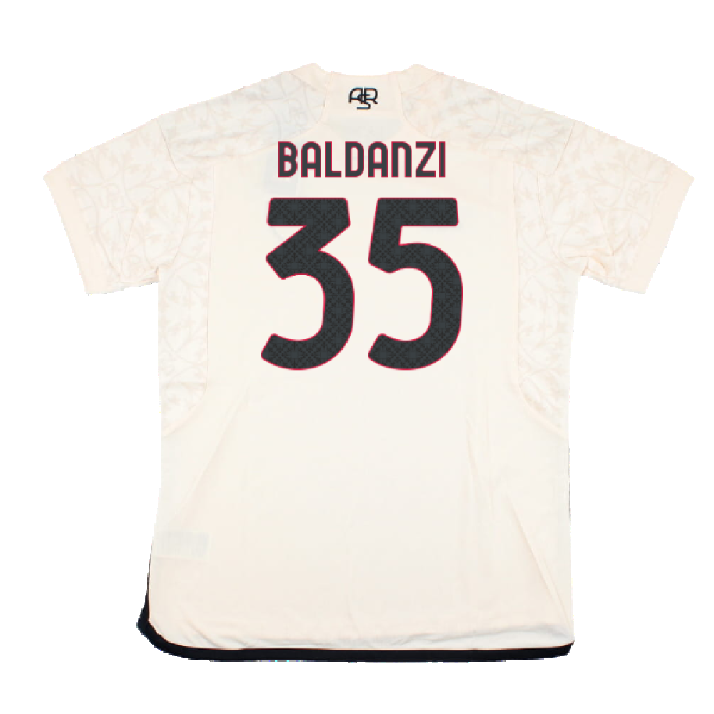 2023-2024 Roma Away Shirt (Ladies) (Baldanzi 35)