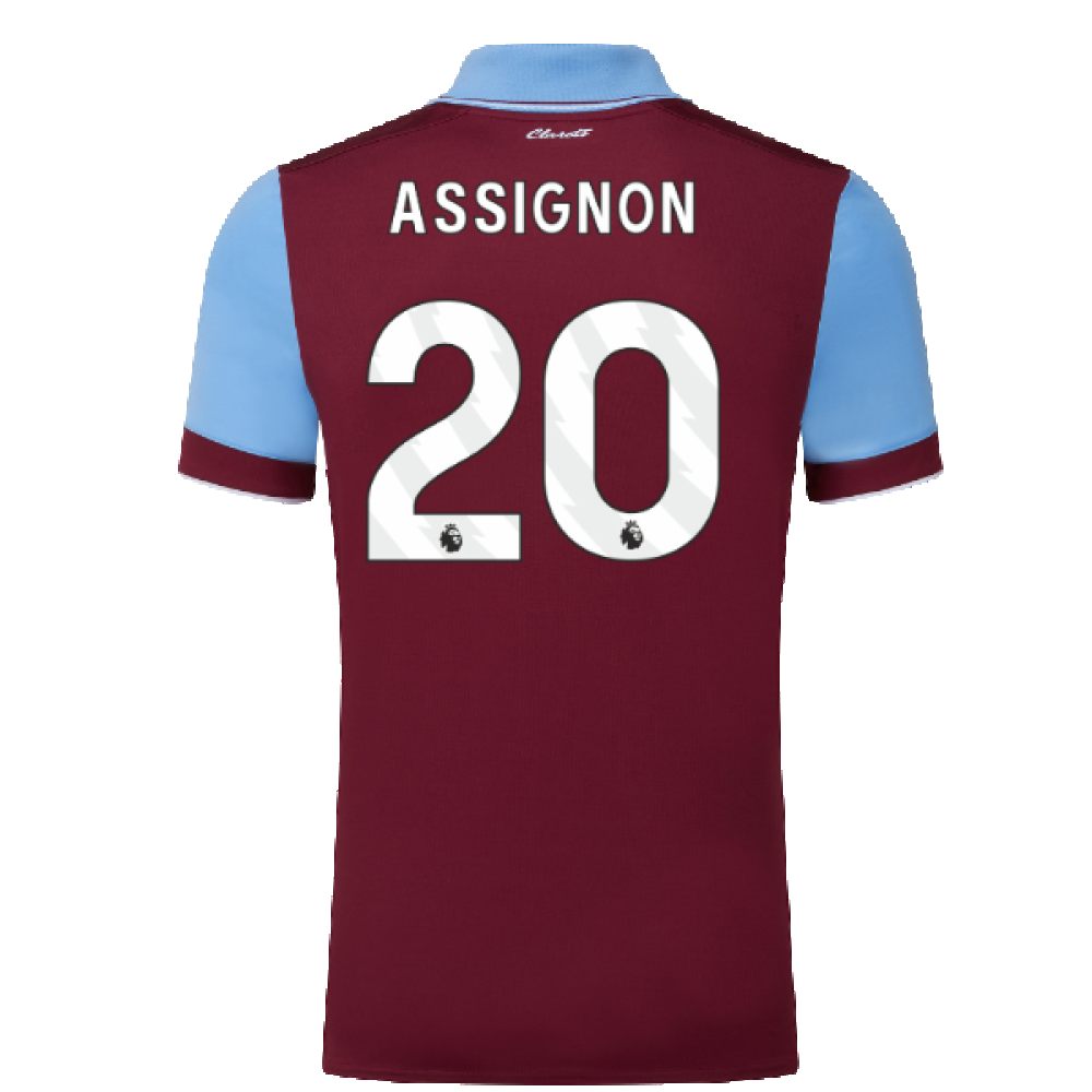 2023-2024 Burnley Home Shirt (Assignon 20)