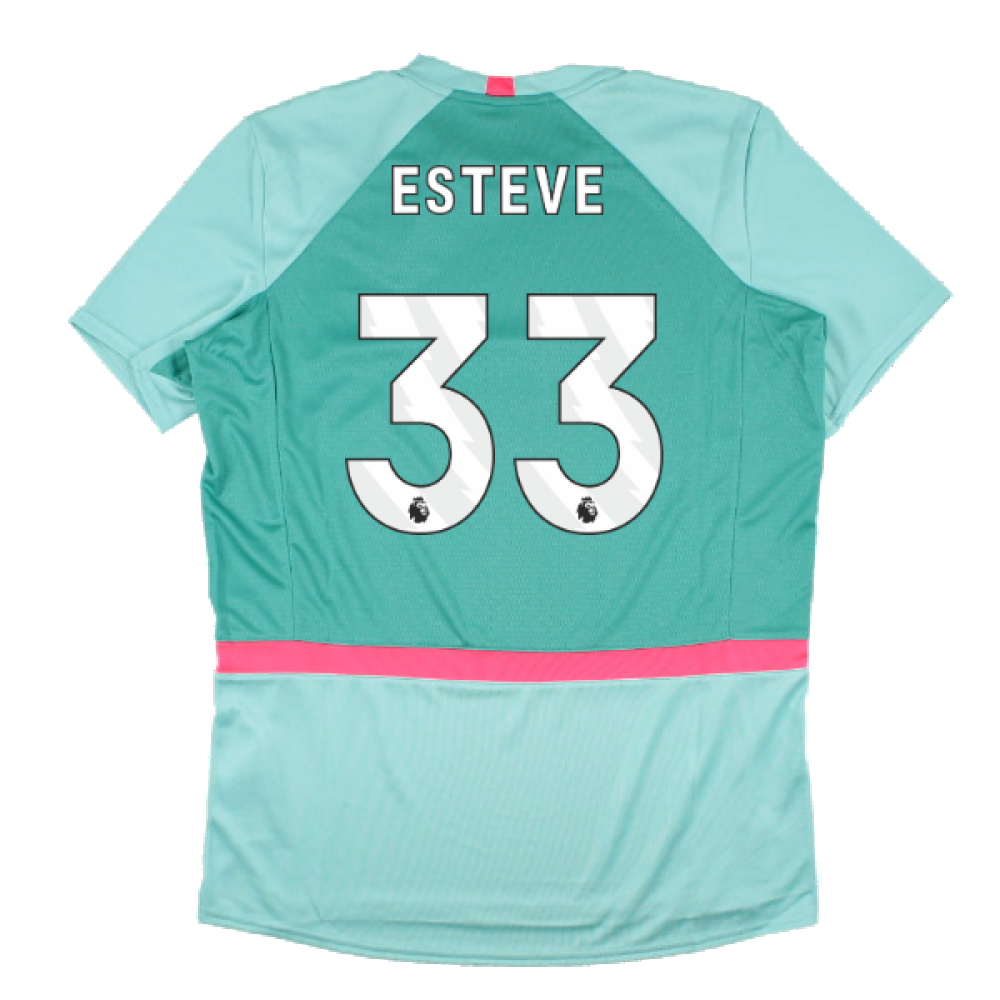 2023-2024 Burnley Training Jersey (Aqua) (Esteve 33)