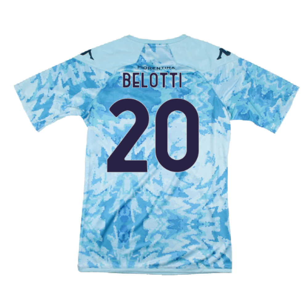 2023-2024 Fiorentina Pre-Match Shirt (Blue) (Belotti 20)