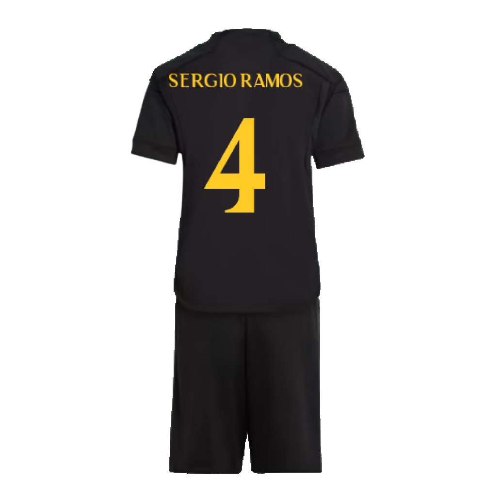 2023-2024 Real Madrid Third Mini Kit (Sergio Ramos 4)