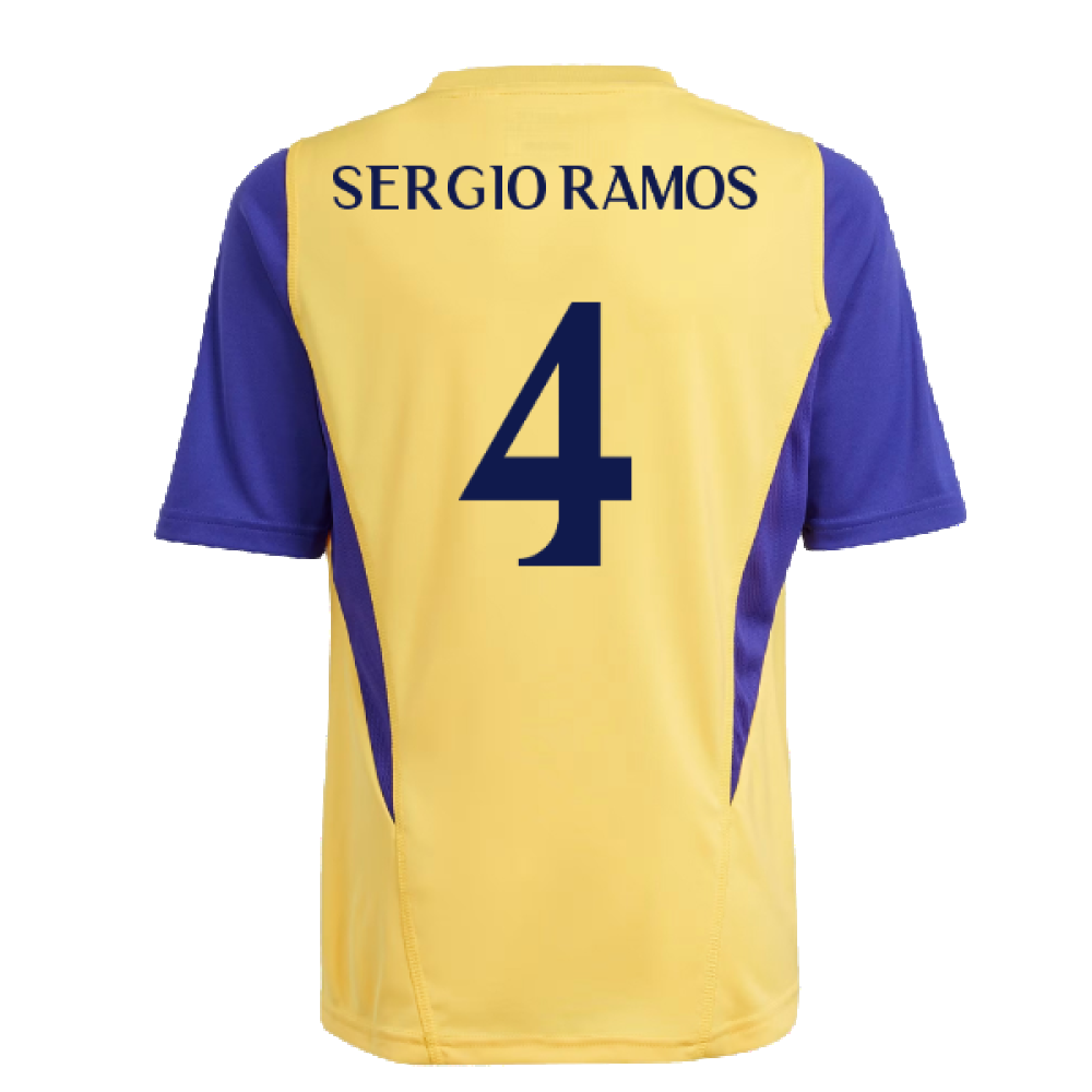 2023-2024 Real Madrid Training Shirt (Spark) - Kids (Sergio Ramos 4)