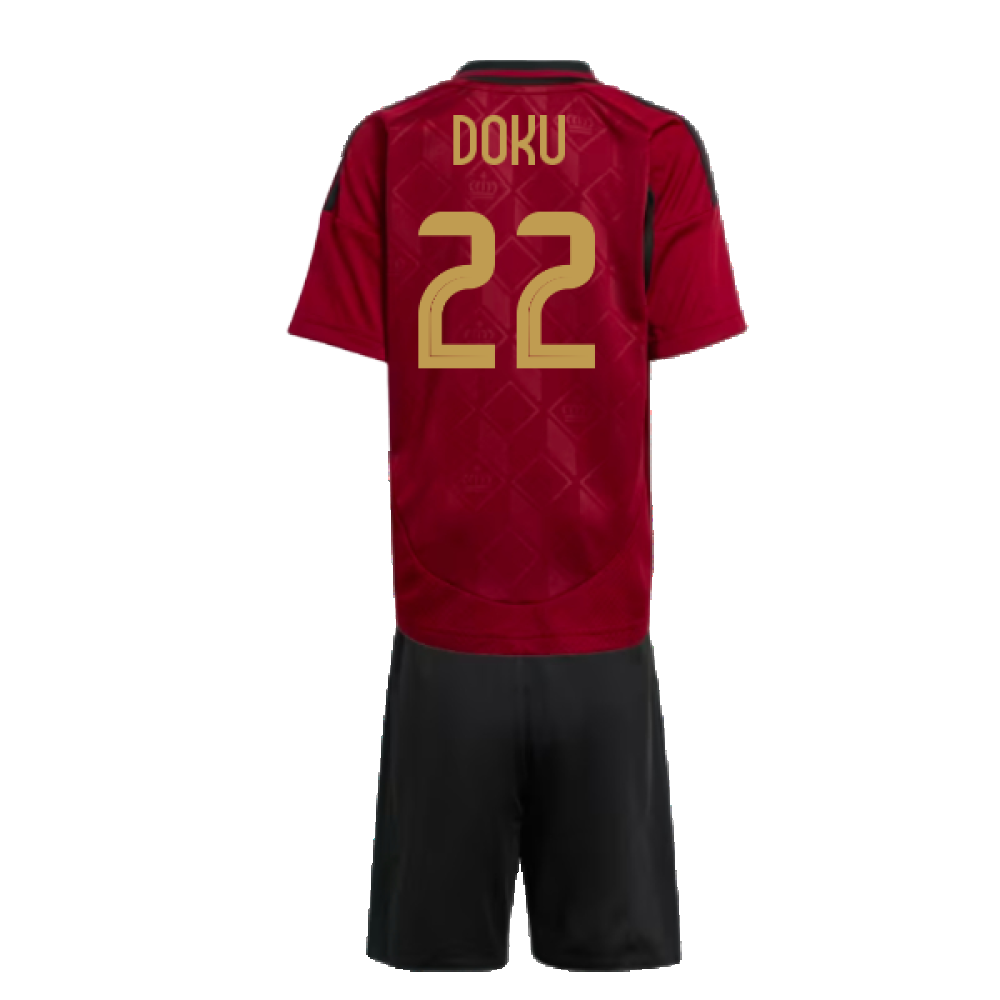 2024-2025 Belgium Home Mini Kit (Doku 22)