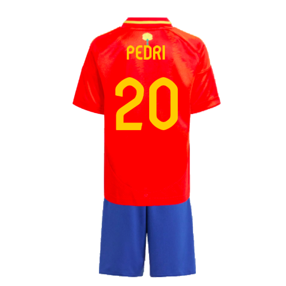 2024-2025 Spain Home Mini Kit (Pedri 20)