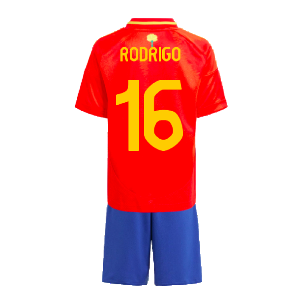 2024-2025 Spain Home Mini Kit (Rodrigo 16)