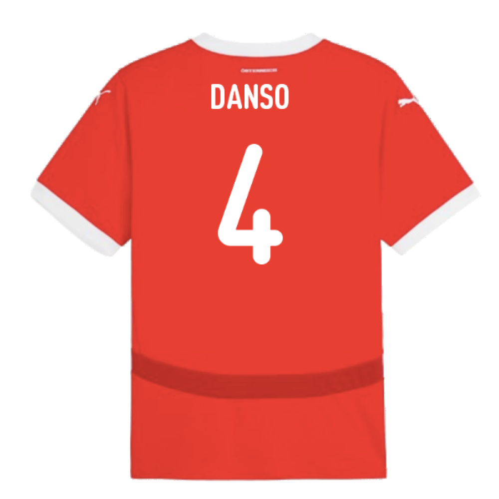 2024-2025 Austria Home Shirt (Danso 4)