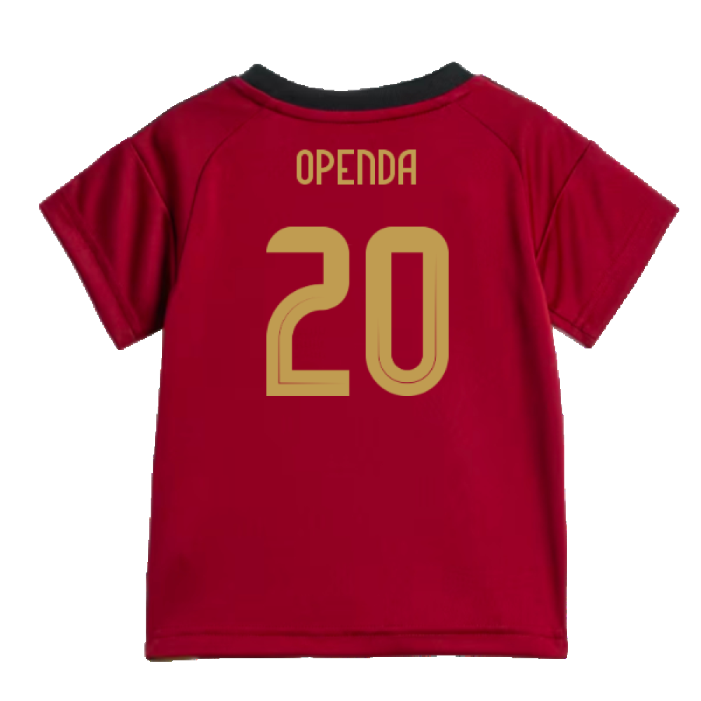 2024-2025 Belgium Home Baby Kit (Openda 20)