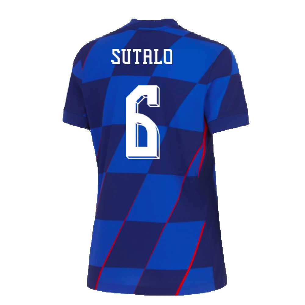 2024-2025 Croatia Away Shirt (Womens) (Sutalo 6)