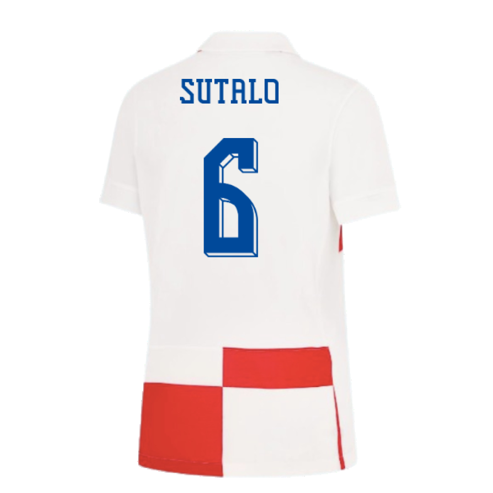 2024-2025 Croatia Home Shirt (Womens) (Sutalo 6)